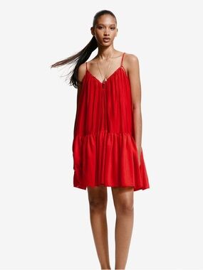 NWT H&M Red A-Line dress